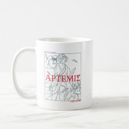 Artemis Grekiska mytologihistorik unik Kaffemugg