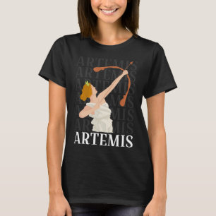 Artemis guddess jakt och den Måne grekiska myten T Shirt