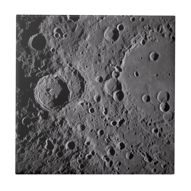 Artemis II Lunar Craters Kakelplatta (Framsidan)