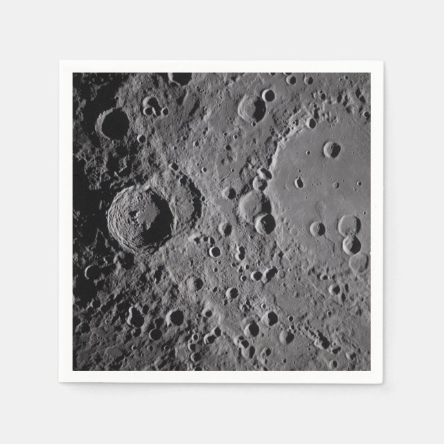 Artemis II Lunar Craters Pappersservett (Framsidan)