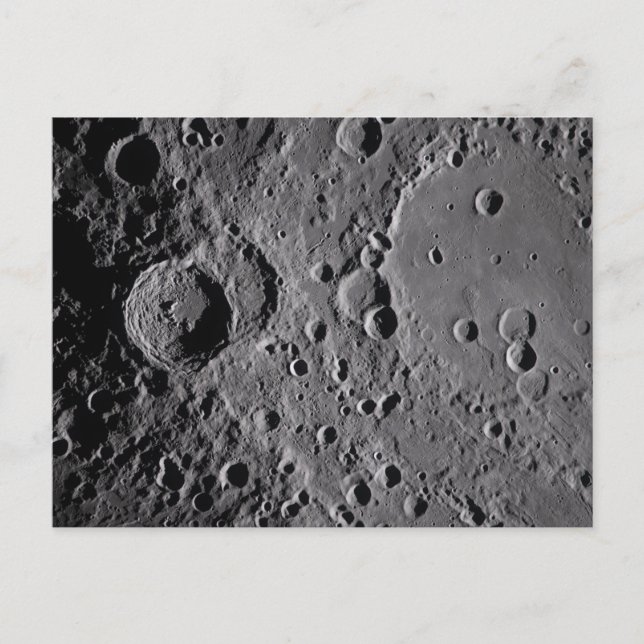Artemis II Lunar Craters Vykort (Framsida)