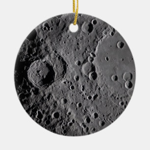 Artemis II månkratrar Julgransprydnad Keramik