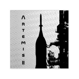 Artemis II till startplattan Självfärgande Stämpel