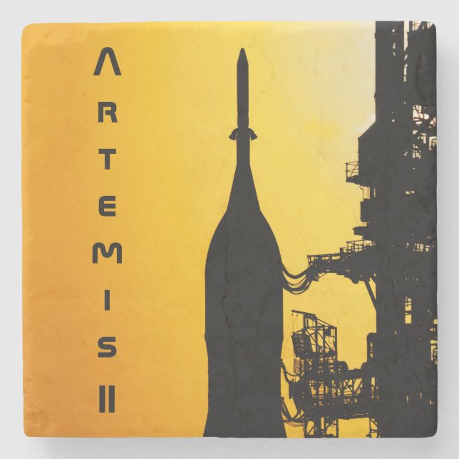 Artemis II till startplattan Stenunderlägg (Framsidan)