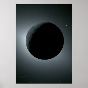 Artemis II Total Solförmörkelse Poster