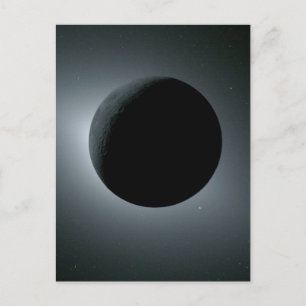Artemis II Total Solförmörkelse Vykort
