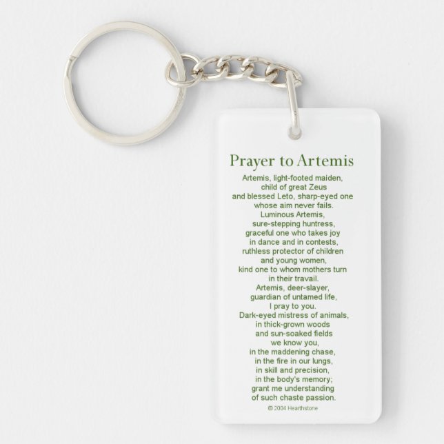 Artemis Keychain (Framsidan)
