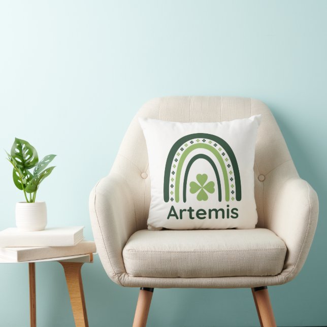 Artemis Klöver Boho Rainbow Kudde (Stol)