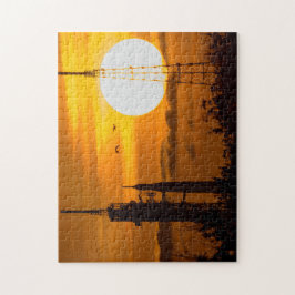 Artemis Måne Rocket at Dawn Pussel