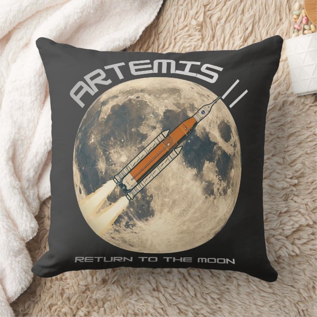 artemis månuppdrag kudde (Filt)