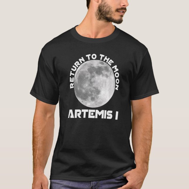 Artemis Mission August 29 2022 We Are Going To The T Shirt (Framsida)