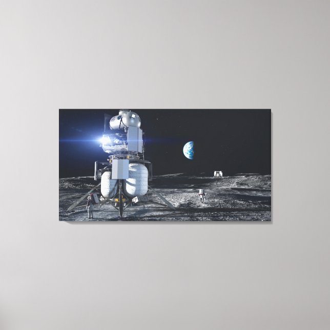 Artemis Mondmission der Nasa Canvastryck (Framsida)