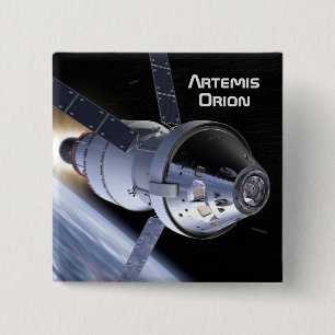 Artemis Orion SLS Måne Uppdrag Knapp