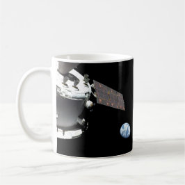 Artemis Orion Spacecraft Blue Marble Kaffemugg