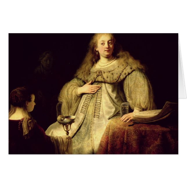 Artemisia 1634 hälsningskort (Framsidan Horizontal)