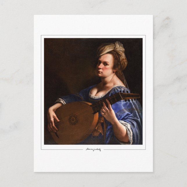 Artemisia Gentileschi #16 - Konst Vykort (Framsida)