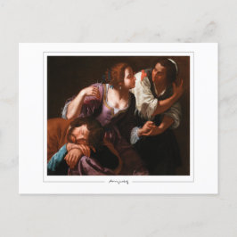 Artemisia Gentileschi #17 - Fin konst Vykort