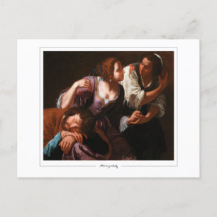 Artemisia Gentileschi #17 - Fin konst Vykort