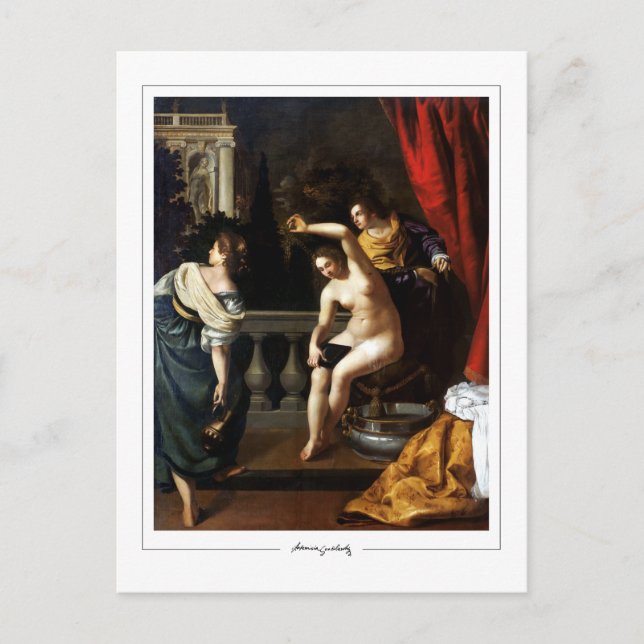 Artemisia Gentileschi #45 - Fine Art Vykort (Framsida)