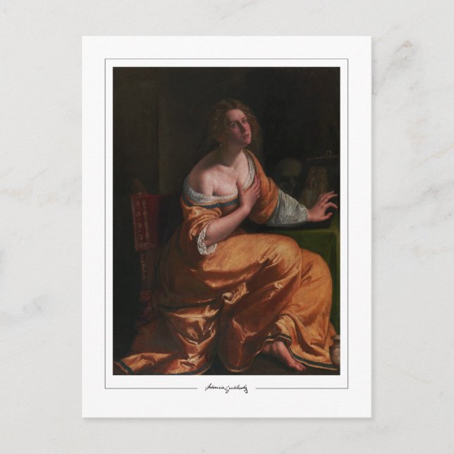 Artemisia Gentileschi #48 - Konst Vykort (Framsida)