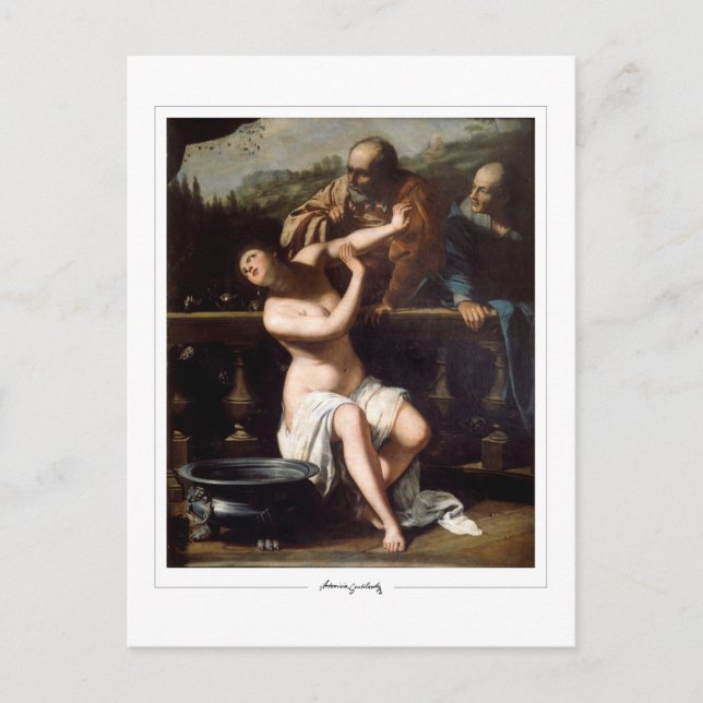 Artemisia Gentileschi #72 - Konst Vykort (Framsida)