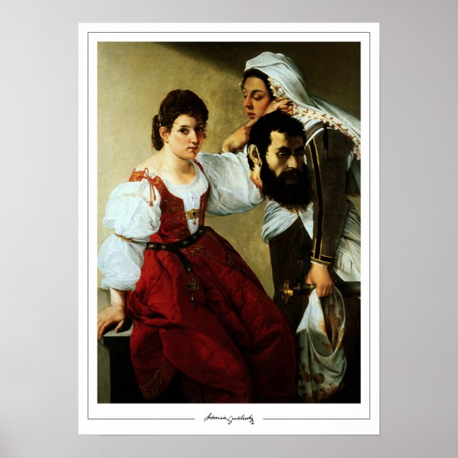 Artemisia Gentileschi Zedign Art Poster #10 (Framsidan)
