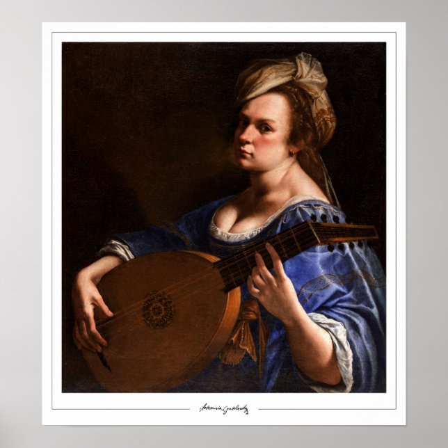 Artemisia Gentileschi Zedign Art Poster #16 (Framsidan)