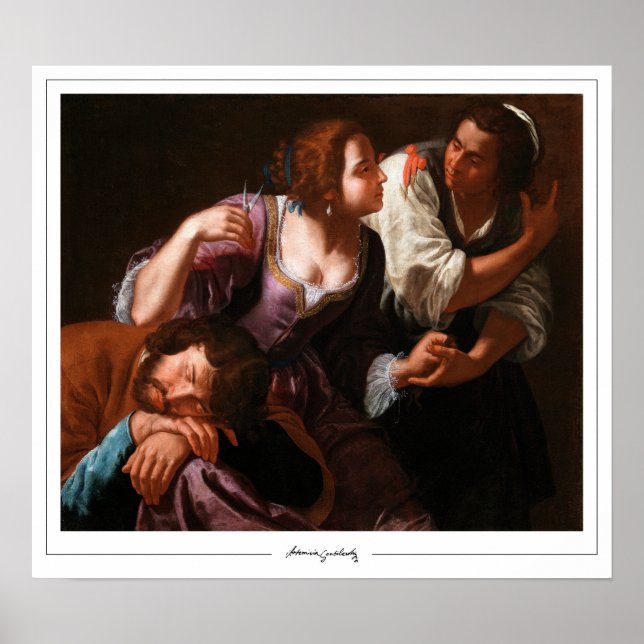 Artemisia Gentileschi Zedign Art Poster #17 (Framsidan)