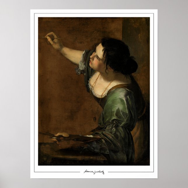 Artemisia Gentileschi Zedign Art Poster #18 (Framsidan)