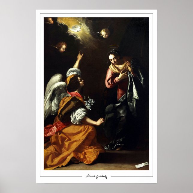 Artemisia Gentileschi Zedign Art Poster #34 (Framsidan)