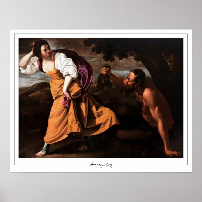 Artemisia Gentileschi Zedign Art Poster #42 (Framsidan)