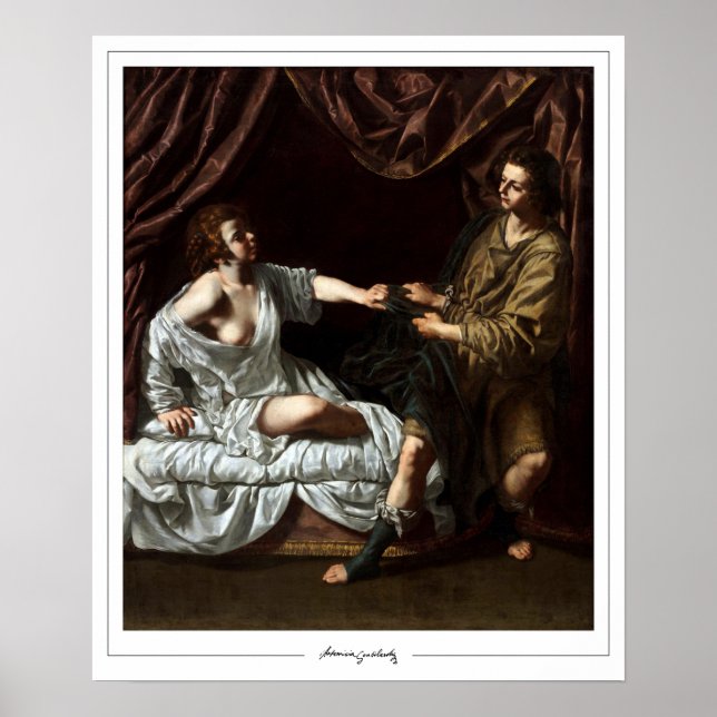 Artemisia Gentileschi Zedign Art Poster #49 (Framsidan)