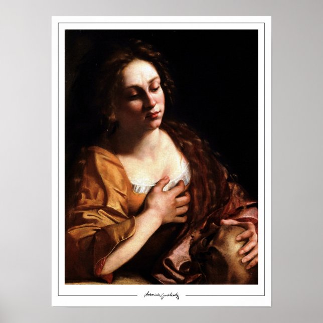 Artemisia Gentileschi Zedign Art Poster #77 (Framsidan)