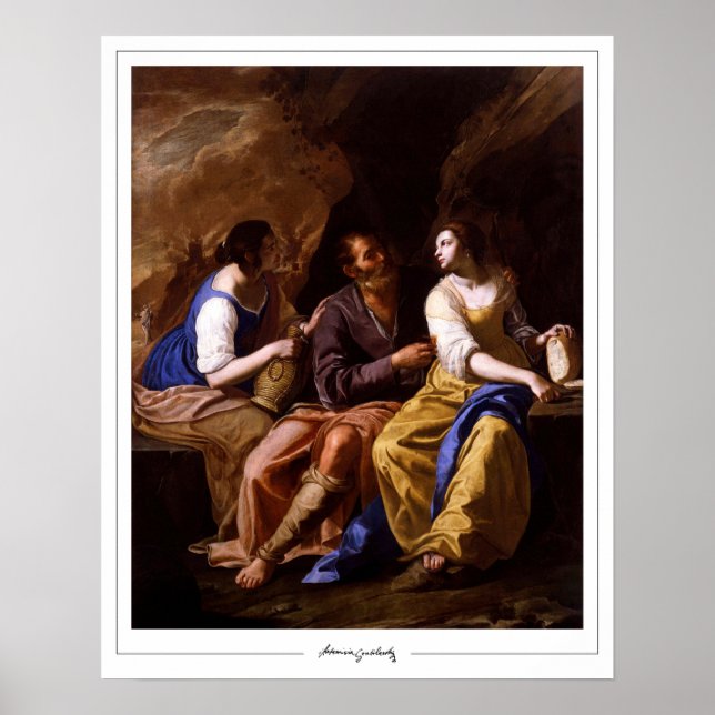 Artemisia Gentileschi Zedign Art Poster #79 (Framsidan)