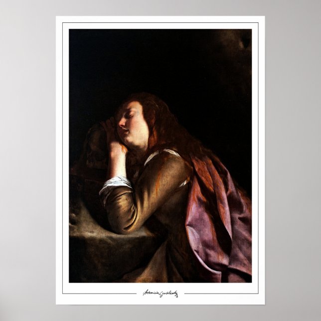 Artemisia Gentileschi Zedign Art Poster #81 (Framsidan)