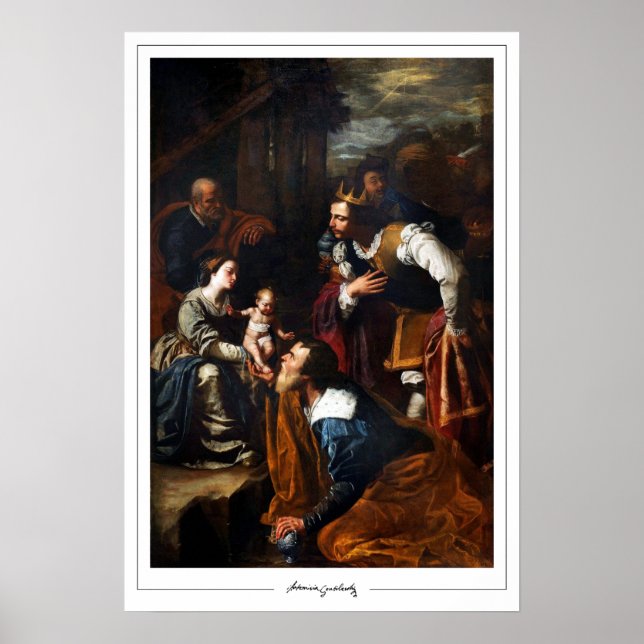 Artemisia Gentileschi Zedign Art Poster #83 (Framsidan)