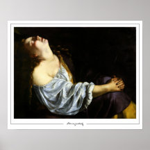 Artemisia Gentileschi Zedign Art Poster #86