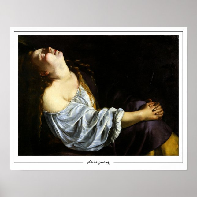 Artemisia Gentileschi Zedign Art Poster #86 (Framsidan)