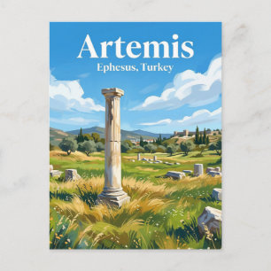 Artemistemplet Turkiet Vykort