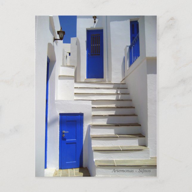 Artemonas - Sifnos Vykort (Framsida)