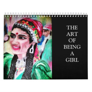 ARTEN ATT VARA EN GIRL-kalender Kalender