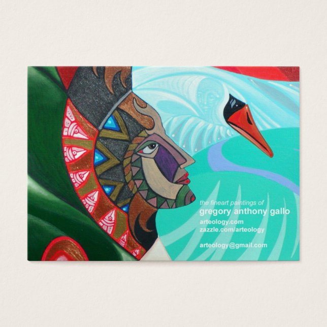 arteologi visitkort (Framsidan)