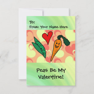 Ärter är mina Valentine Inbjudningar