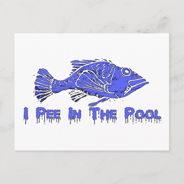 Ärter i Bassäng Vykort (Framsida)