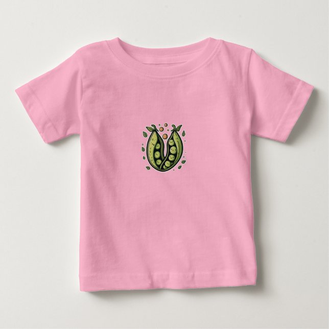 Ärter i en Pod Pals T Shirt (Framsida)