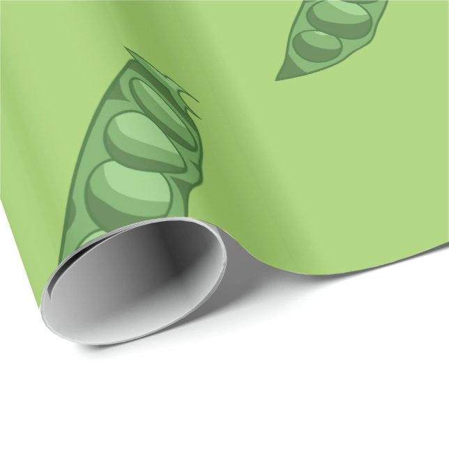 Ärter i en pod presentpapper (Rullad Hörn)
