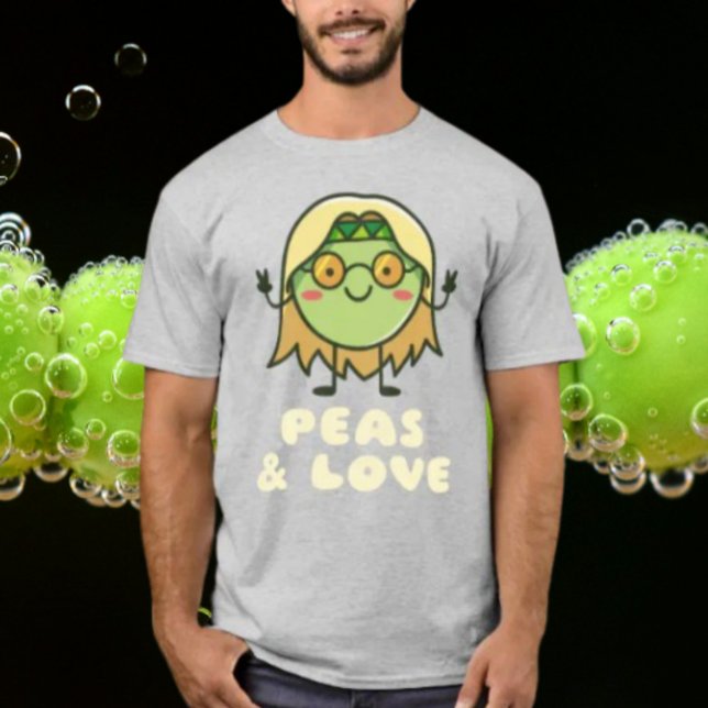 Ärter & Kärlek T Shirt (Skapare uppladdad)