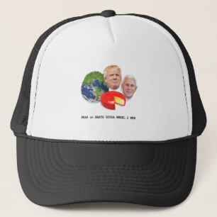 Ärter på Earth Gouda Wheel 2 Manar Trump & Pence Keps