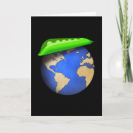 Ärter på jorden - fred på jorden Helgdag Helgkort