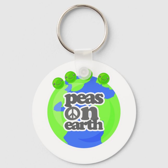 Ärter på jorden nyckelring (Framsida)